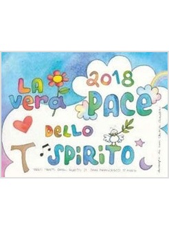 AGENDINA TASCABILE 2018. LA VERA PACE DELLO SPIRITO