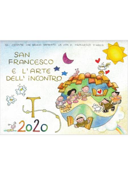 AGENDINA TASCABILE 2020 SAN FRANCESCO E L'ARTE DELL'INCONTRO