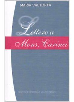 LETTERE A MONS CARINCI