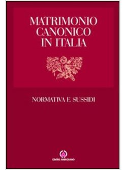 MATRIMONIO CANONICO IN ITALIA