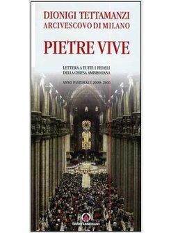 PIETRE VIVE LETTERA PASTORALE 2009-2010