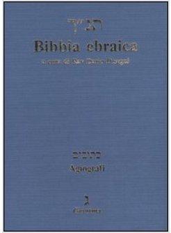 BIBBIA EBRAICA AGIOGRAFI