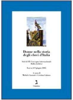 DONNE NELLA STORIA DEGLI EBREI D'ITALIA
