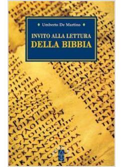 INVITO ALLA LETTURA DELLA BIBBIA 