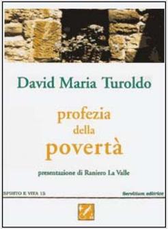 PROFEZIA DELLA POVERTA'