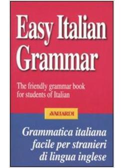 GRAMMATICA ITALIANA FACILE PER INGLESI