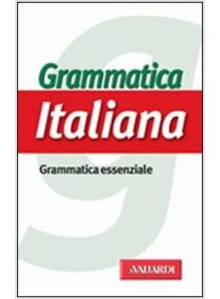 ITALIANO GRAMMATICA ESSENZIALE