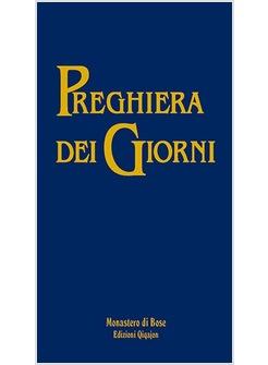 PREGHIERA DEI GIORNI 