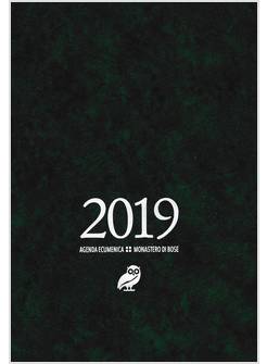 AGENDA ECUMENICA DI BOSE 2019