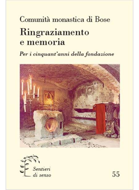 RINGRAZIAMENTO E MEMORIA PER I CINQUANT'ANNI DELLA FONDAZIONE