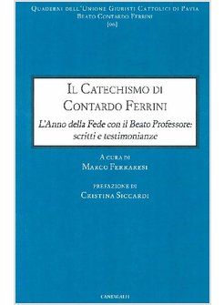 IL CATECHISMO DI CONTARDO FERRINI