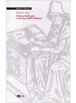 CRITICA DEL TESTO E TECNICA DELL'EDIZIONE