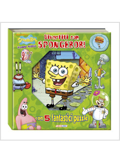 DIVERTITI CON SPONGEBOB! LIBRO PUZZLE