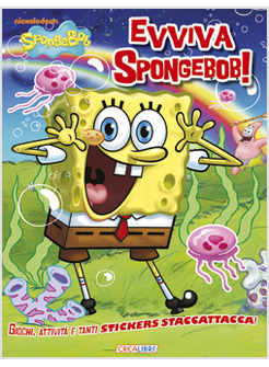 EVVIVA SPONGEBOB! CON ADESIVI