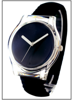 OROLOGIO FAHION NERO