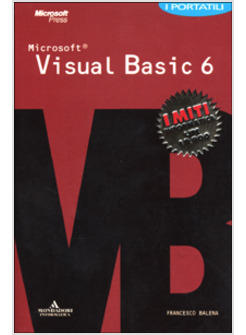 MICROSOFT VISUAL BASIC 6 I PORTATILI