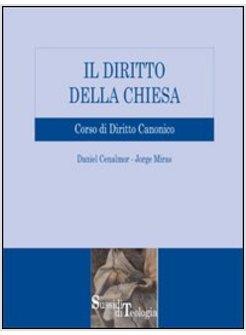 DIRITTO DELLA CHIESA CORSO DI DIRITTO CANONICO