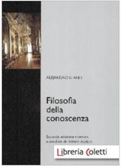 FILOSOFIA DELLA CONOSCENZA