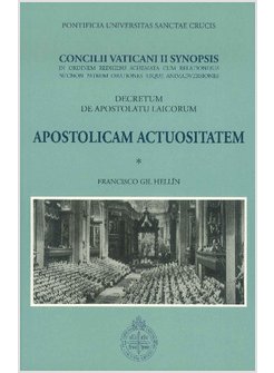 DECRETUM DE APOSTOLATU LAICORUM APOSTOLICAM ACTUOSITATEM