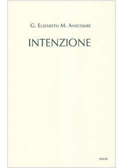 INTENZIONE