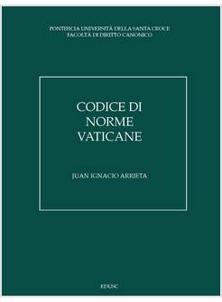 CODICE DI NORME VATICANE
