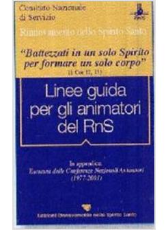 LINEE GUIDA PER ANIMATORI DEL RNS