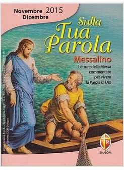 SULLA TUA PAROLA NOVEMBRE-DICEMBRE 2015 