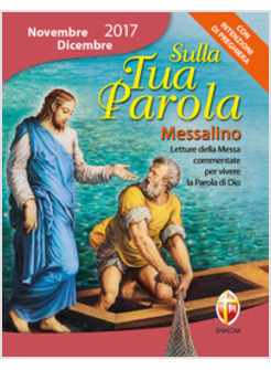 SULLA TUA PAROLA NOVEMBRE DICEMBRE 2017