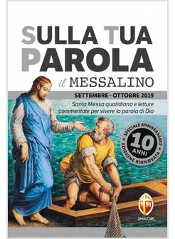 SULLA TUA PAROLA SETTEMBRE OTTOBRE 2019