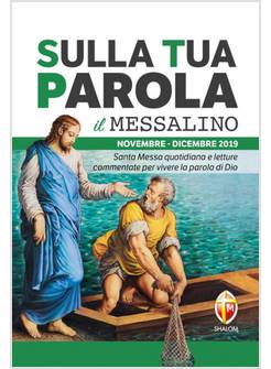 SULLA TUA PAROLA NOVEMBRE DICEMBRE 2019