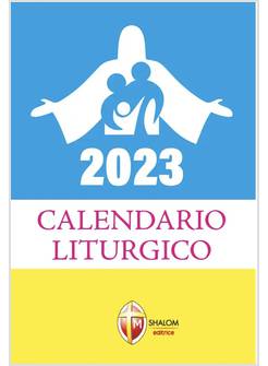 CALENDARIO LITURGICO 2023 RITO ROMANO