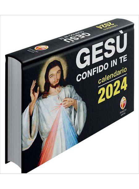 GESU' CONFIDO IN TE CALENDARIO A STRAPPO 2024