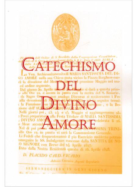 CATECHISMO DEL DIVINO AMORE