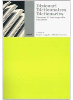 DIZIONARI DICTIONNAIRES DICTIONARIES