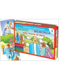 GIOCO DI MEMORIA SULLE TRACCE DI GESU'. CON 40 CARTE. EDIZ. A CARATTERI GRANDI. 