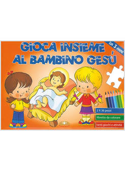 GIOCA INSIEME AL BAMBINO GESU' LIBRO PUZZLE