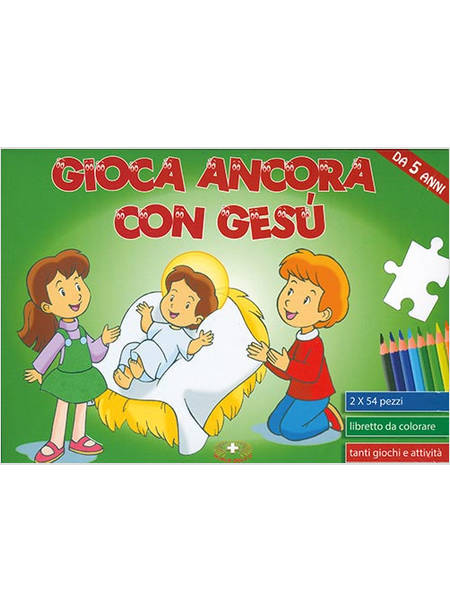 GIOCA ANCORA CON GESU' LIBRO PUZZLE EDIZ. ILLUSTRATA CON PUZZLE