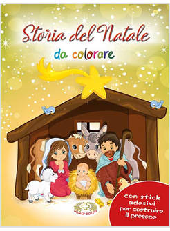STORIA DEL NATALE DA COLORARE