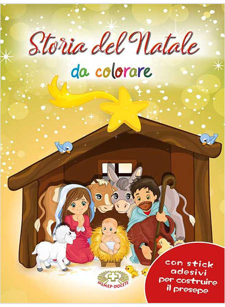 STORIA DEL NATALE DA COLORARE