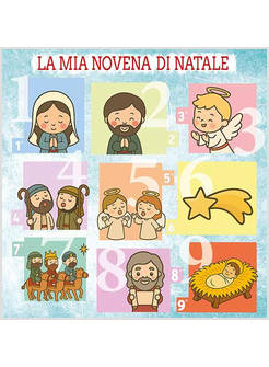 LA MIA NOVENA DI NATALE EDIZ. A CARATTERI GRANDI CON POSTER PRESEPIO