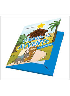 CAMMINO DI AVVENTO PER BAMBINI CON 4 ADESIVI PER CIASCUNA DOMENICA DI AVVENTO