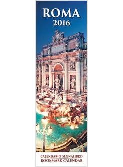 CALENDARIO SEGNALIBRO ROMA FONTANA DI TREVI NOTTE 2019