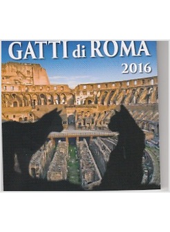 CALENDARIO MAGNETICO CM 8 X 8 GATTI DI ROMA 2020