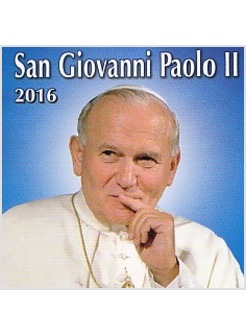 CALENDARIO MAGNETICO CM 8 X 8 SAN GIOVANNI PAOLO II 2016