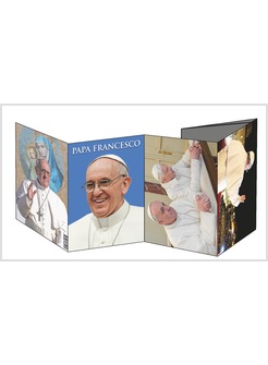 FOLDER 12 CARTOLINE PAPA FRANCESCO