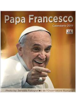 CALENDARIO CM 31 X 33 PAPA FRANCESCO 2020 SORRIDENTE
