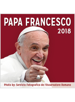 CALENDARIO MAGNETICO CM 8 X 8 PAPA FRANCESCO SORRIDENTE 2020