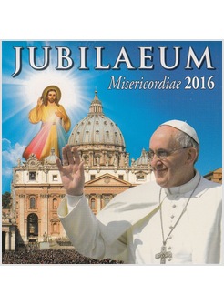 CALENDARIO MAGNETICO CM 8 X 8 PAPA FRANCESCO GIUBILEO DELLA MISERICORDIA 2016