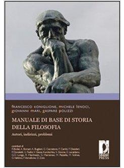 MANUALE DI BASE DI STORIA DELLA FILOSOFIA