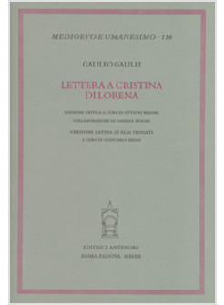 LETTERE A CRISTINA DI LORENA
